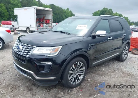 2018 Ford Explorer Platinum из США, поврежденный, VIN 1FM5K8HT6JGC53261